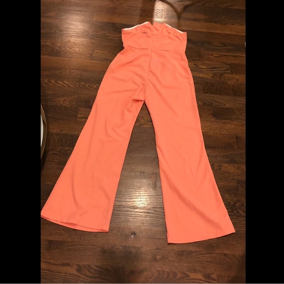 CBR women’s orange/peach lapels one piece jumpsuit - Picture 9 of 11